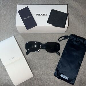 Prada Black Symbole Sunglasses